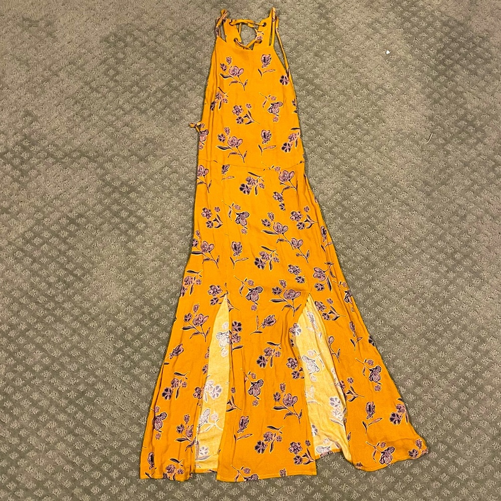 Xhilaration Lace Up Back Dress